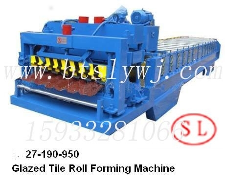 Metal Roofing Glazed Tile Forming Machine Sheet Molding Glazed Tile Press Machine