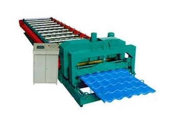 Metal Roofing Glazed Tile Forming Machine Sheet Molding Glazed Tile Press Machine